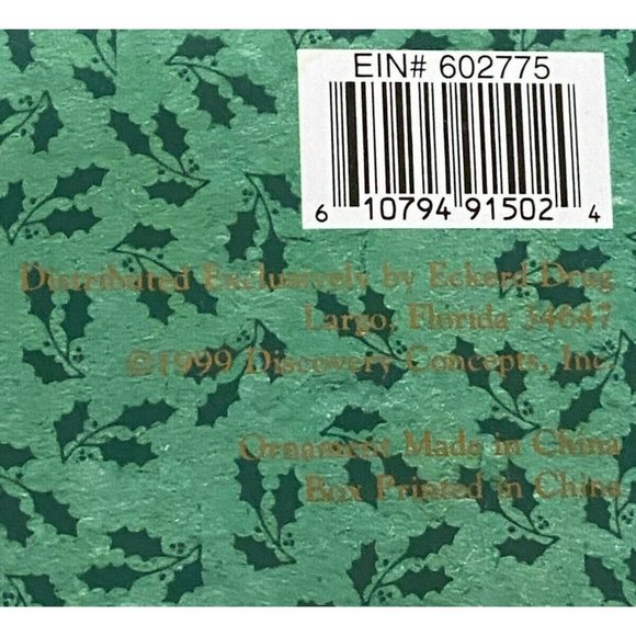 Holiday Classics "Catch the New Millennium" Ornament Vintage 1999 w/Original Box - Picture 5 of 6